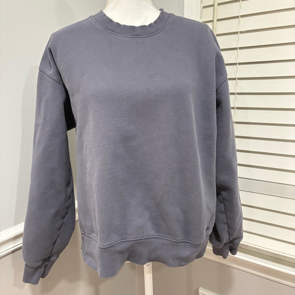 Aritzia Women’s Charcoal Crewneck Sweater